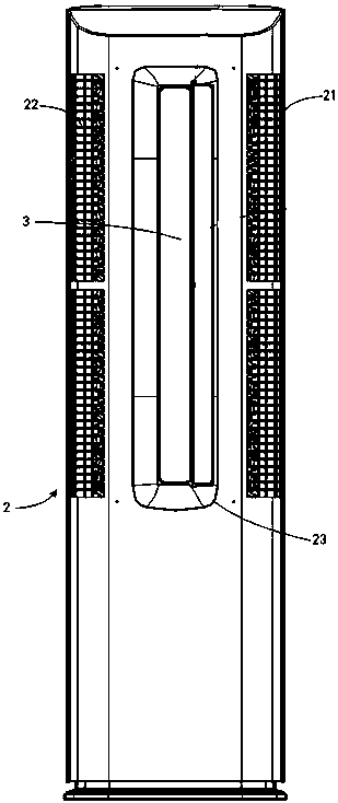 An air conditioner indoor unit