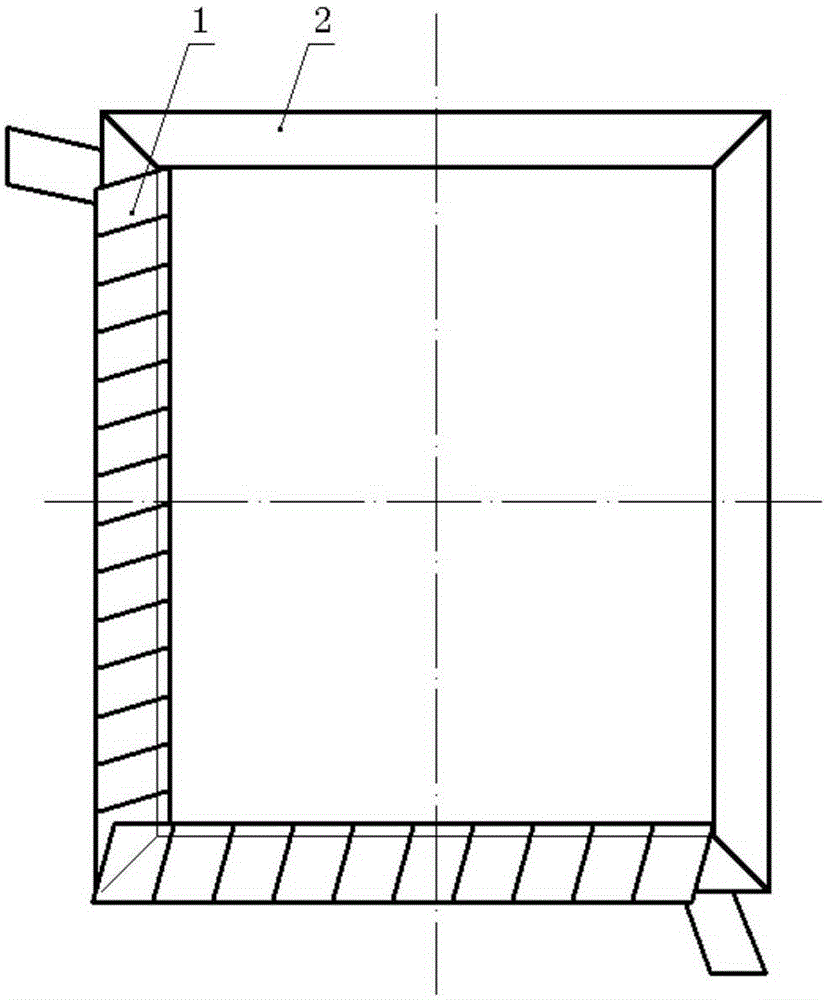 A construction method of anti-damage aluminum alloy door and window frames