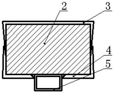 A construction method of anti-damage aluminum alloy door and window frames