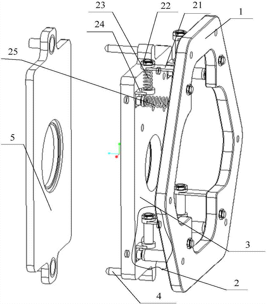 A Simple Pose Compensation Mechanism for Automatic Docking and Release Connector of Launch Vehicle