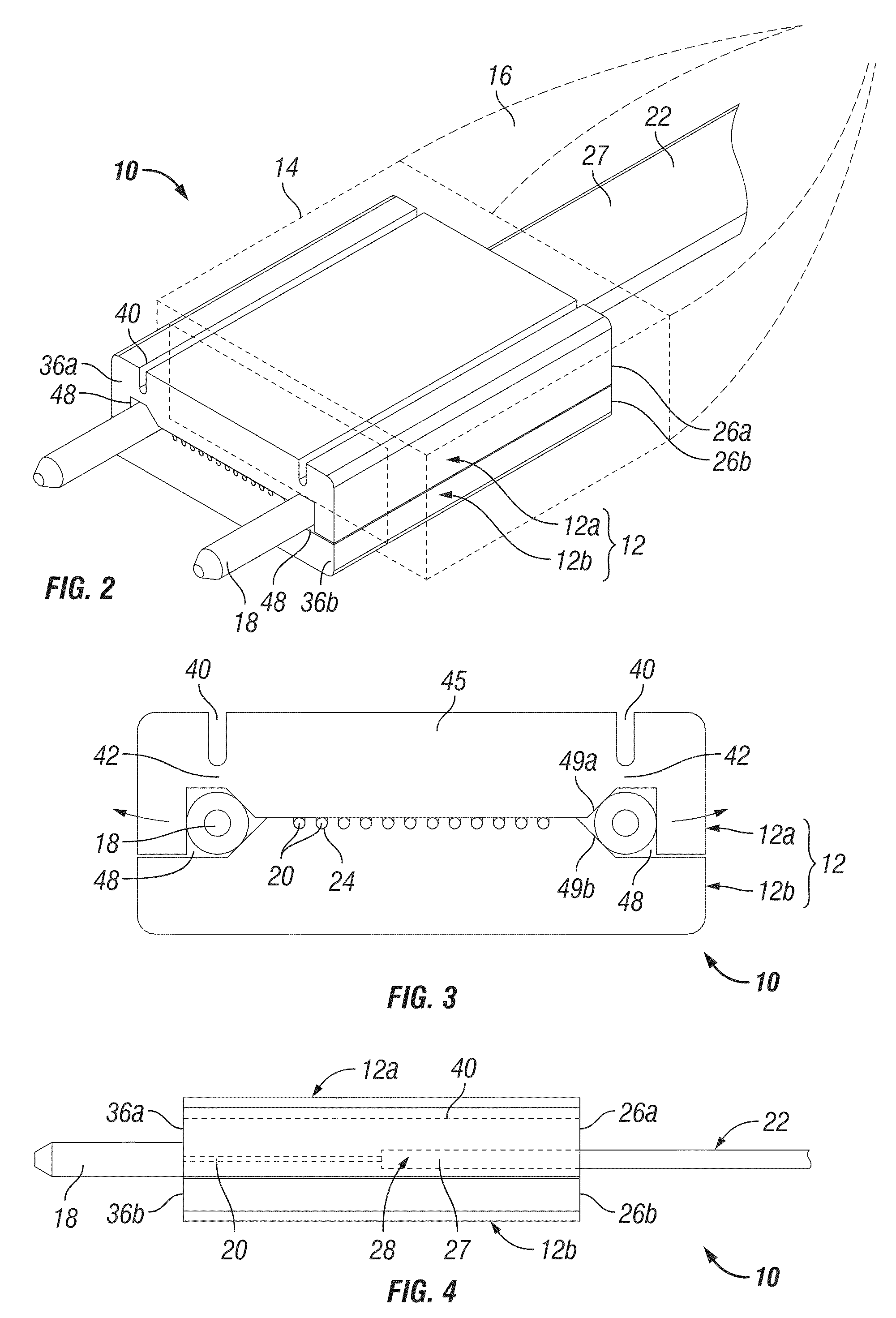 Ferrule for optical fiber connector having a compliant structure for clamping alignment pins