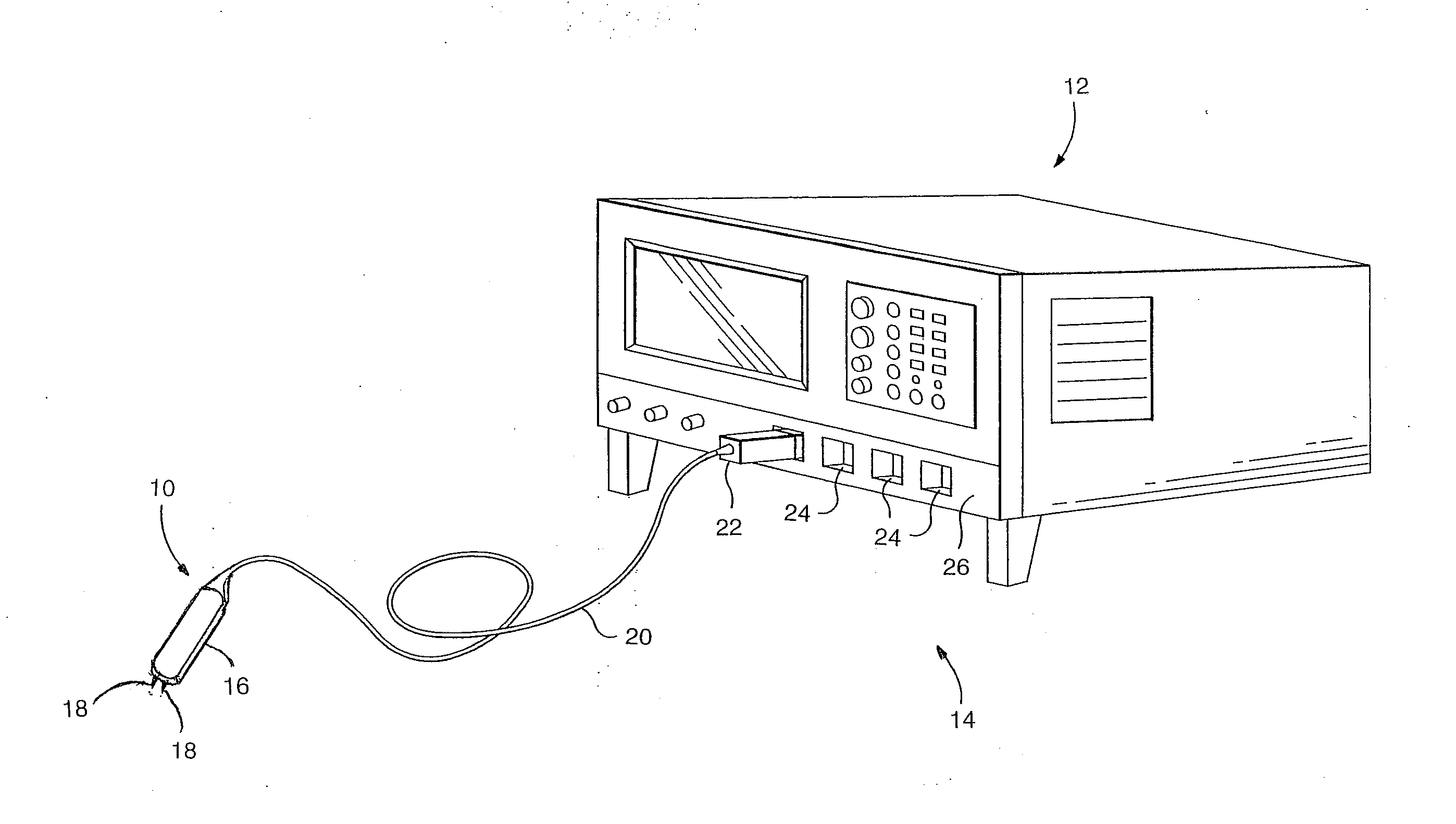 Signal Acquisition Probe Storing Compressed or Compressed and Filtered Time Domain Impulse or Step Response Data for Use in a Signal Measurement System