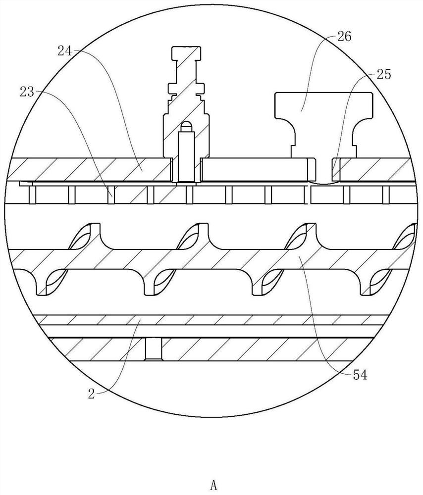 Automatic feeding and color matching machine