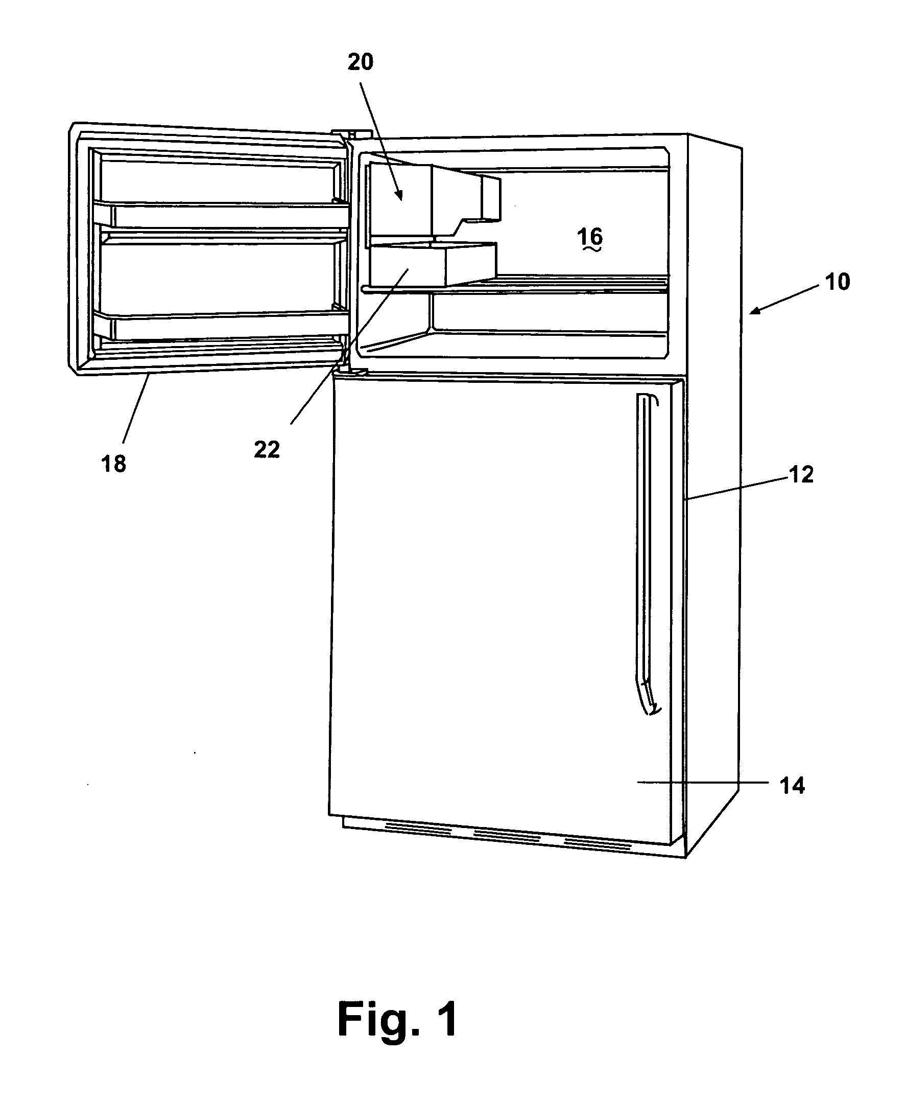 Method for making ice in a compact ice maker