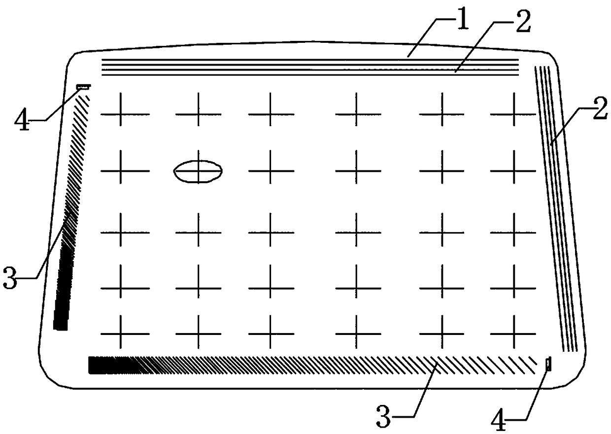 Method for detecting water mist on inner surface of windshield
