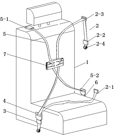 Automobile safety belt with limiting stopper and using method of safety belt
