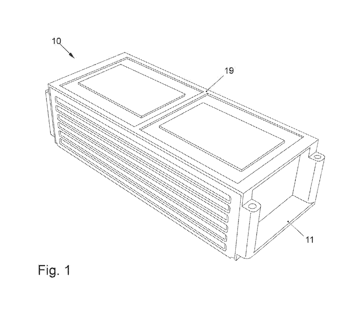 Battery module for a traction battery