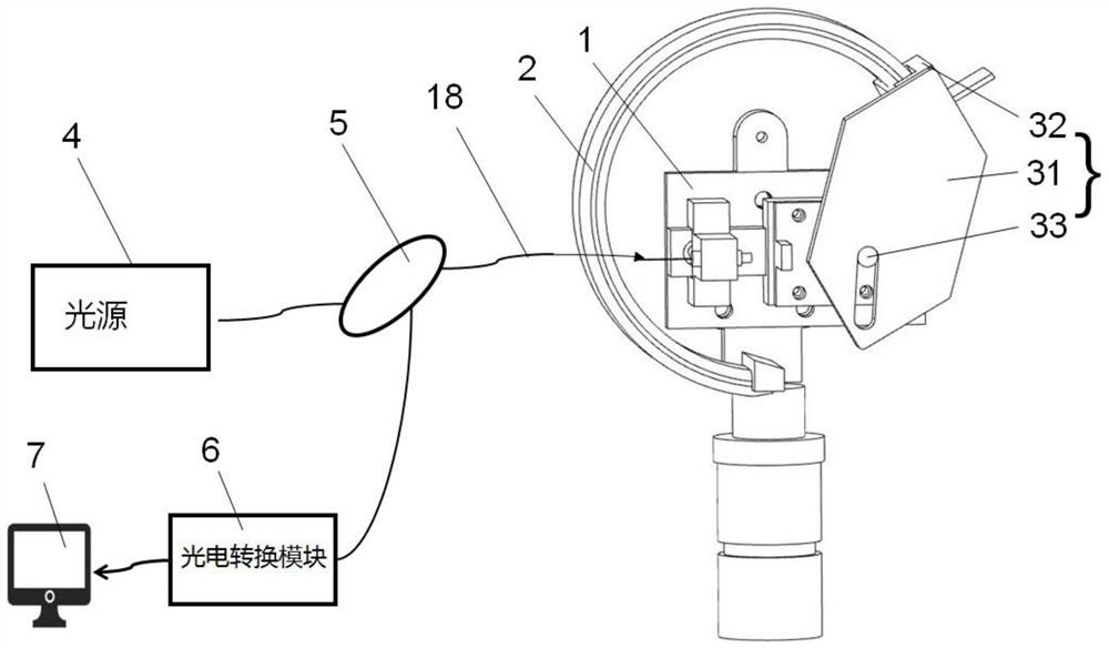Optical fiber transmission type passive pressure sensor based on gradient refractive index lens