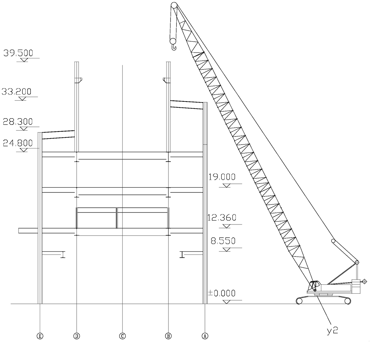 Furnace lid inversion and furnace lid installing process