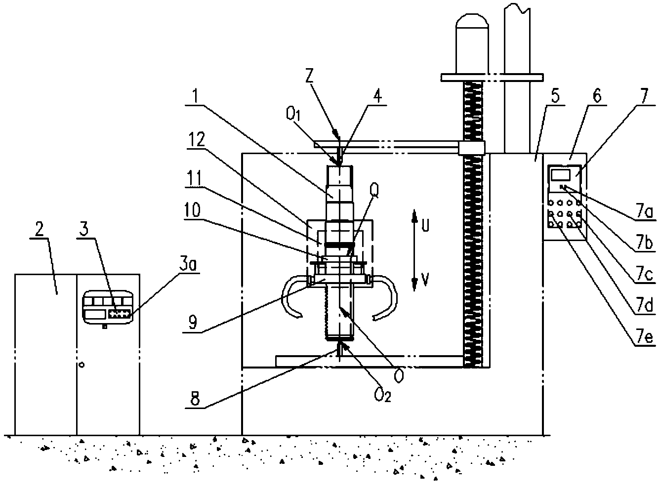 Inductive heat treatment method of low-speed large-torque drive axle