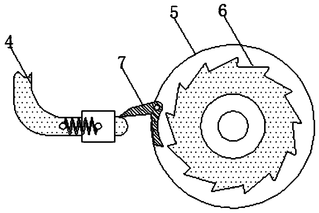 Automatic cutting device capable of clamping woods with different sizes for household furniture