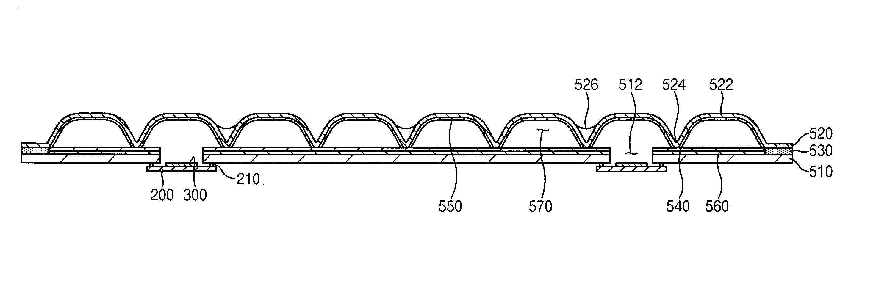 Planar light source device, method for manufacturing the same, and display device having the same