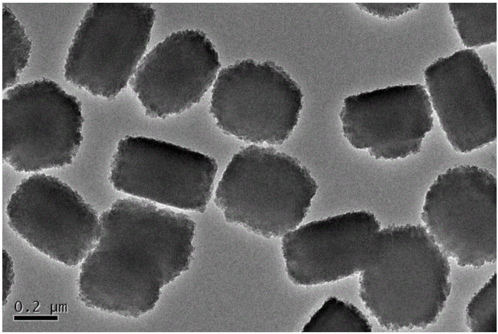 Hollow molecular sieve, and preparation method and application thereof