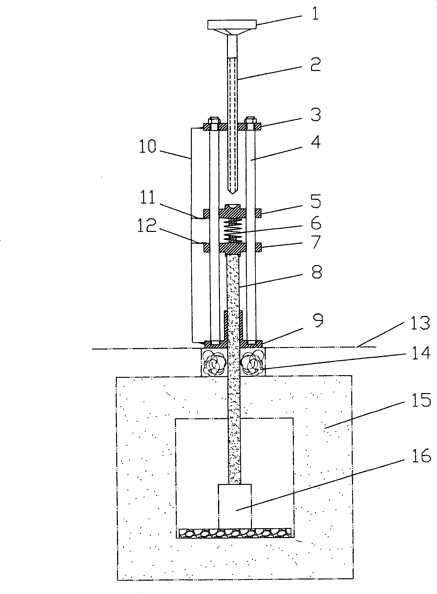 Mechanical pressure apparatus of sintering furnace