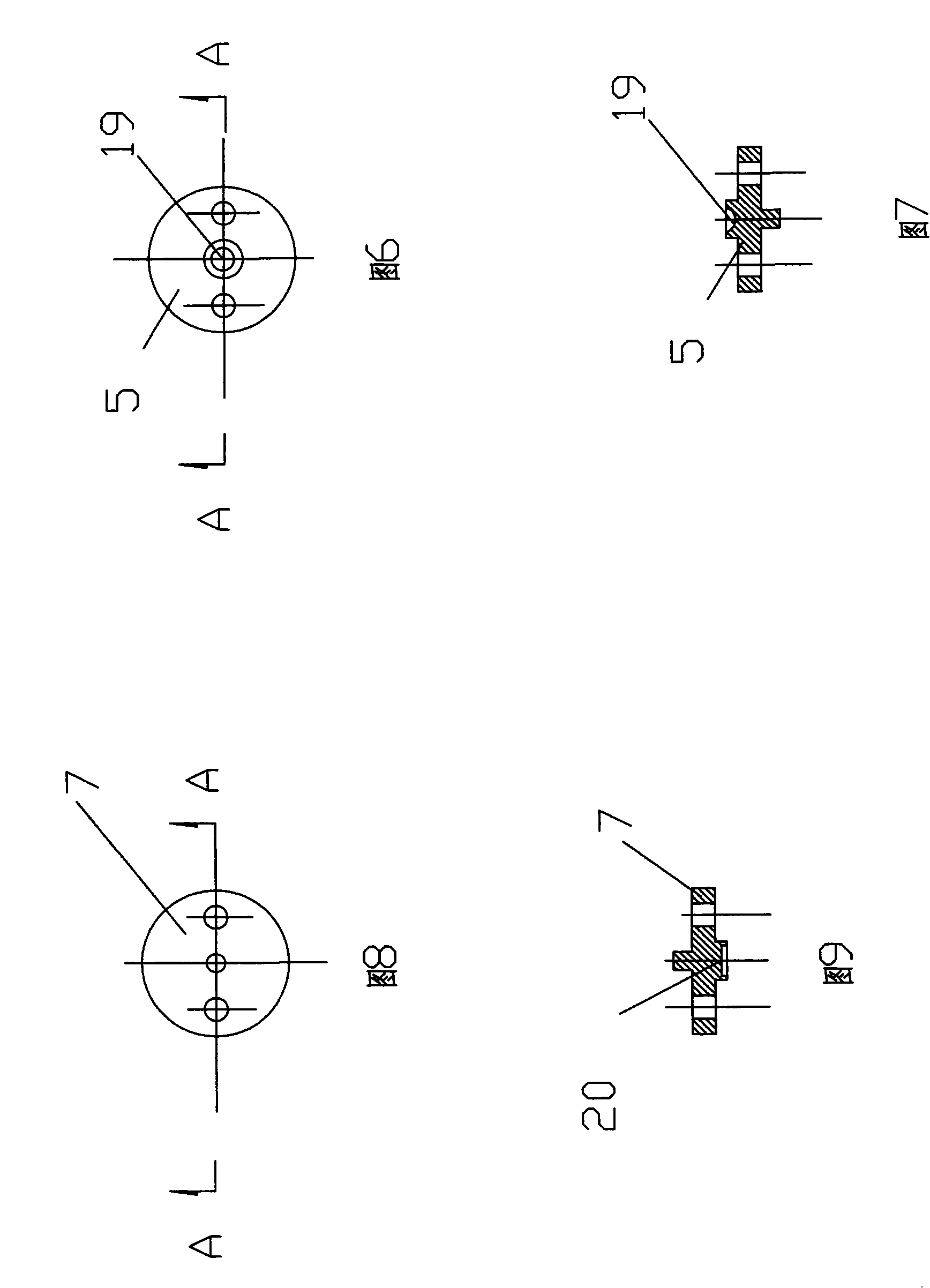 Mechanical pressure apparatus of sintering furnace