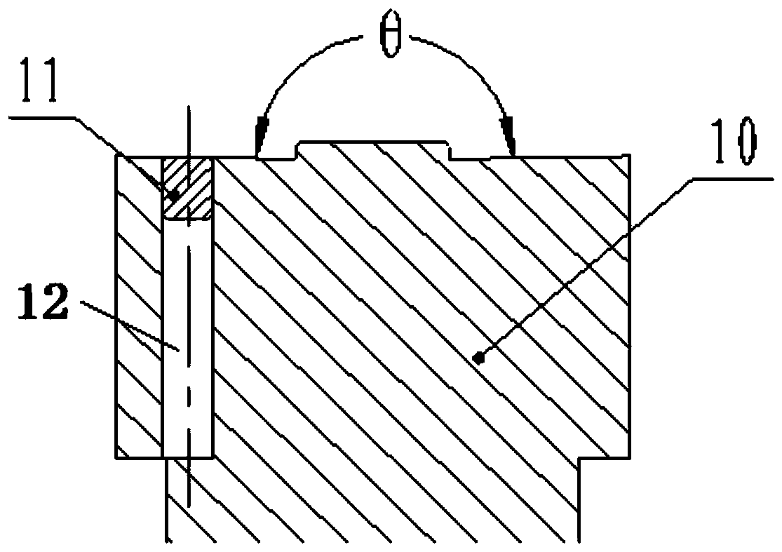 Magnetic adsorption type positioning and rotating mechanism and using method thereof