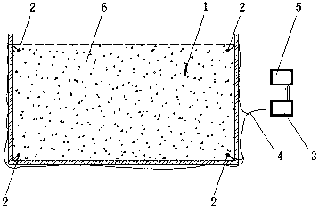 Intelligent control device and method for concrete manual vibration fluctuation