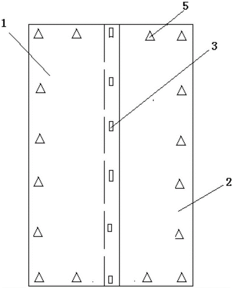 Double-narrow-width seam remaining type film covering device for single-row vegetable cultivation furrow in hardened soil