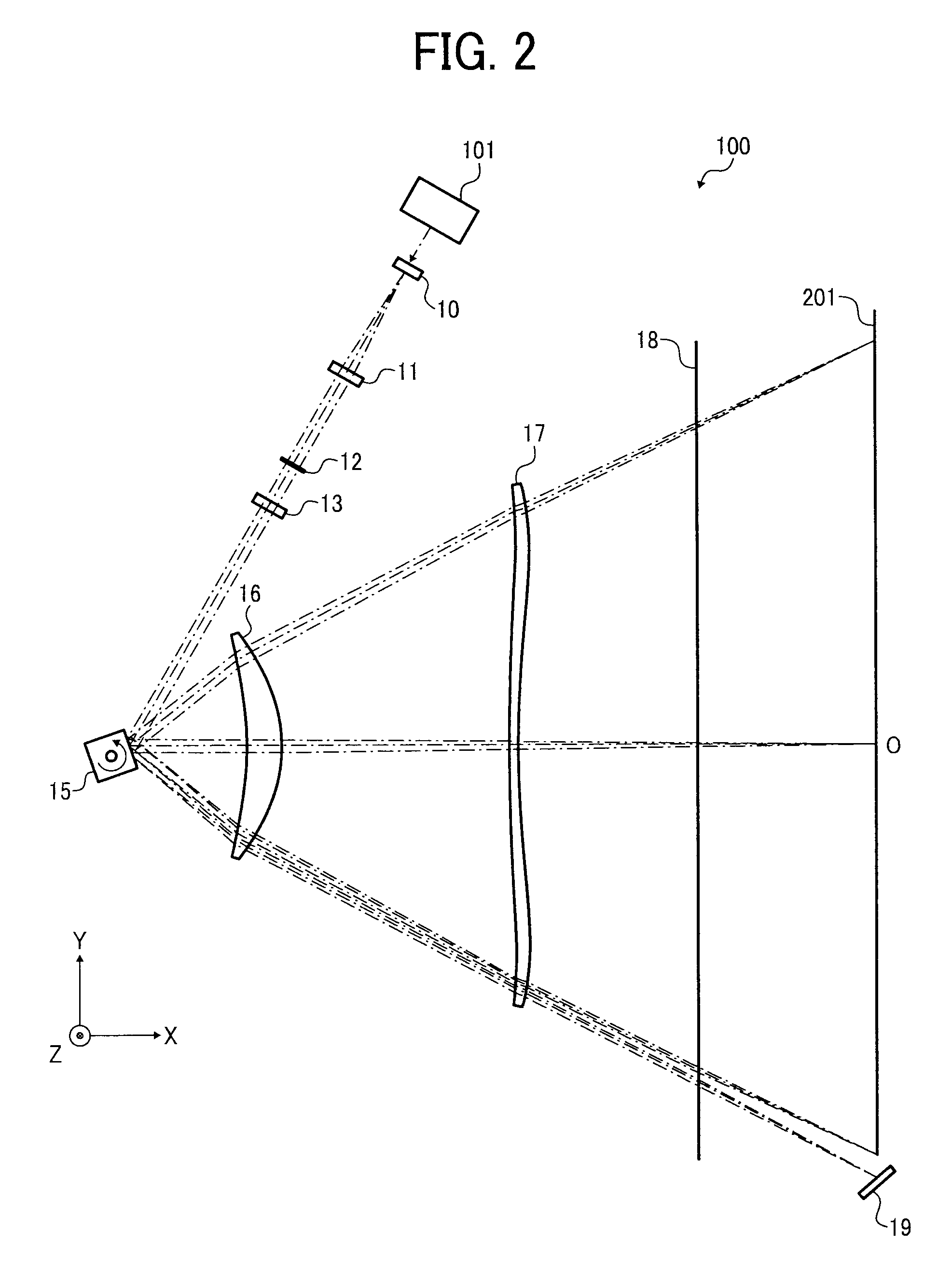 Optical scan apparatus and image formation apparatus