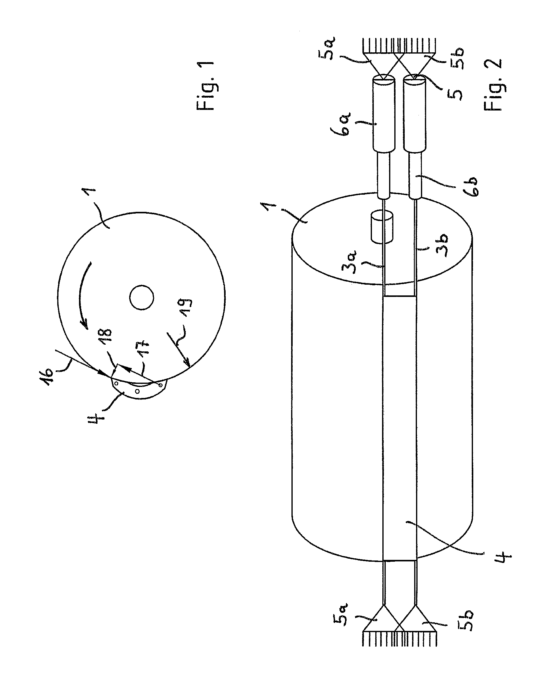 Device for stripping off material from a conveyor belt of a belt conveyor