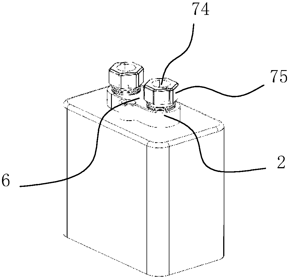 High-efficiency isolating and sealing device for optical cable