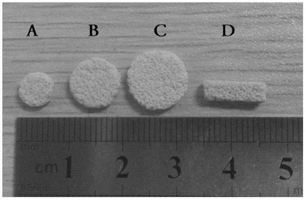 Functionalized mesoporous bioglass porous scaffolds as well as preparation method and application thereof