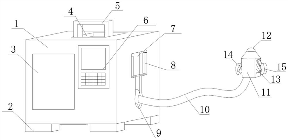 A guide threading device for electrical engineering