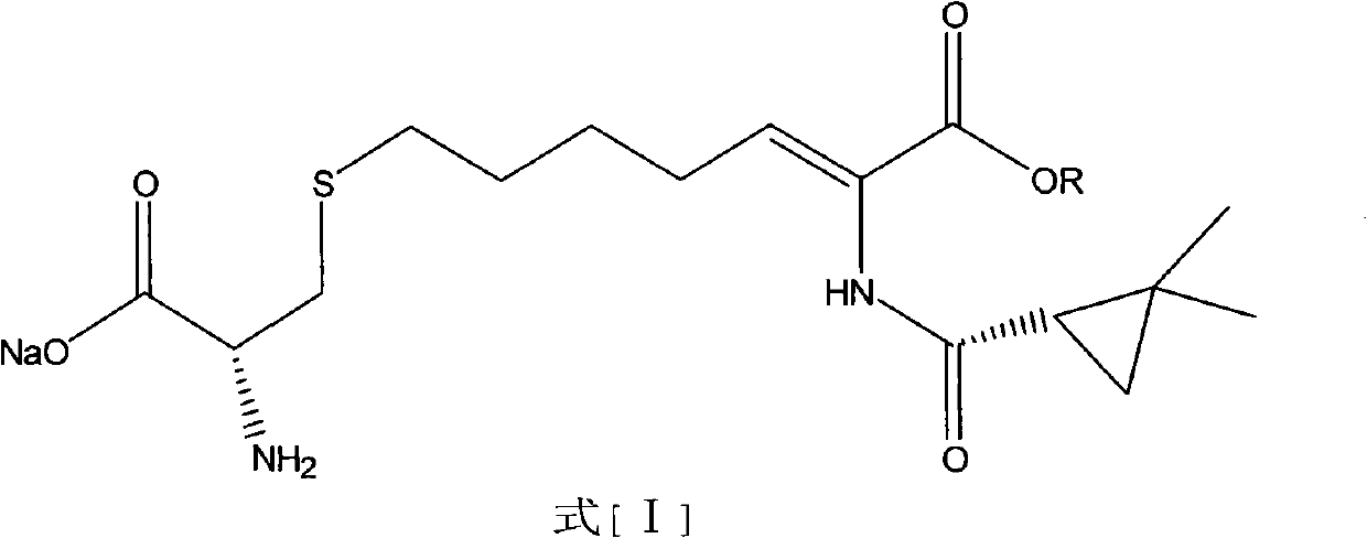 Preparation method of cilastatin sodium
