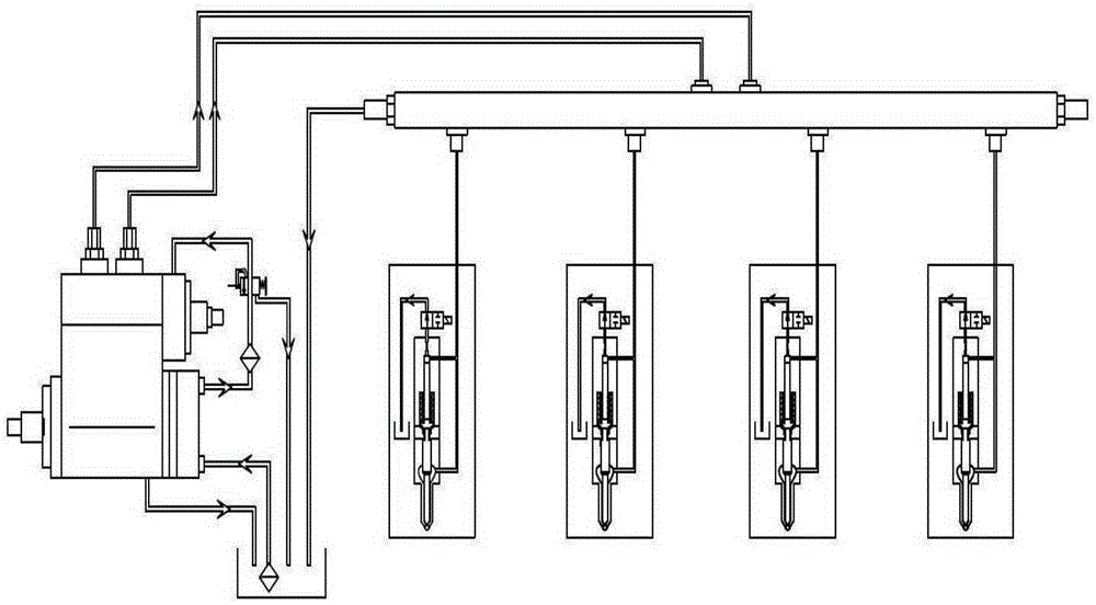 Double buffer relief valve