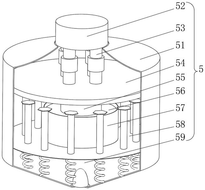 Automobile damping support