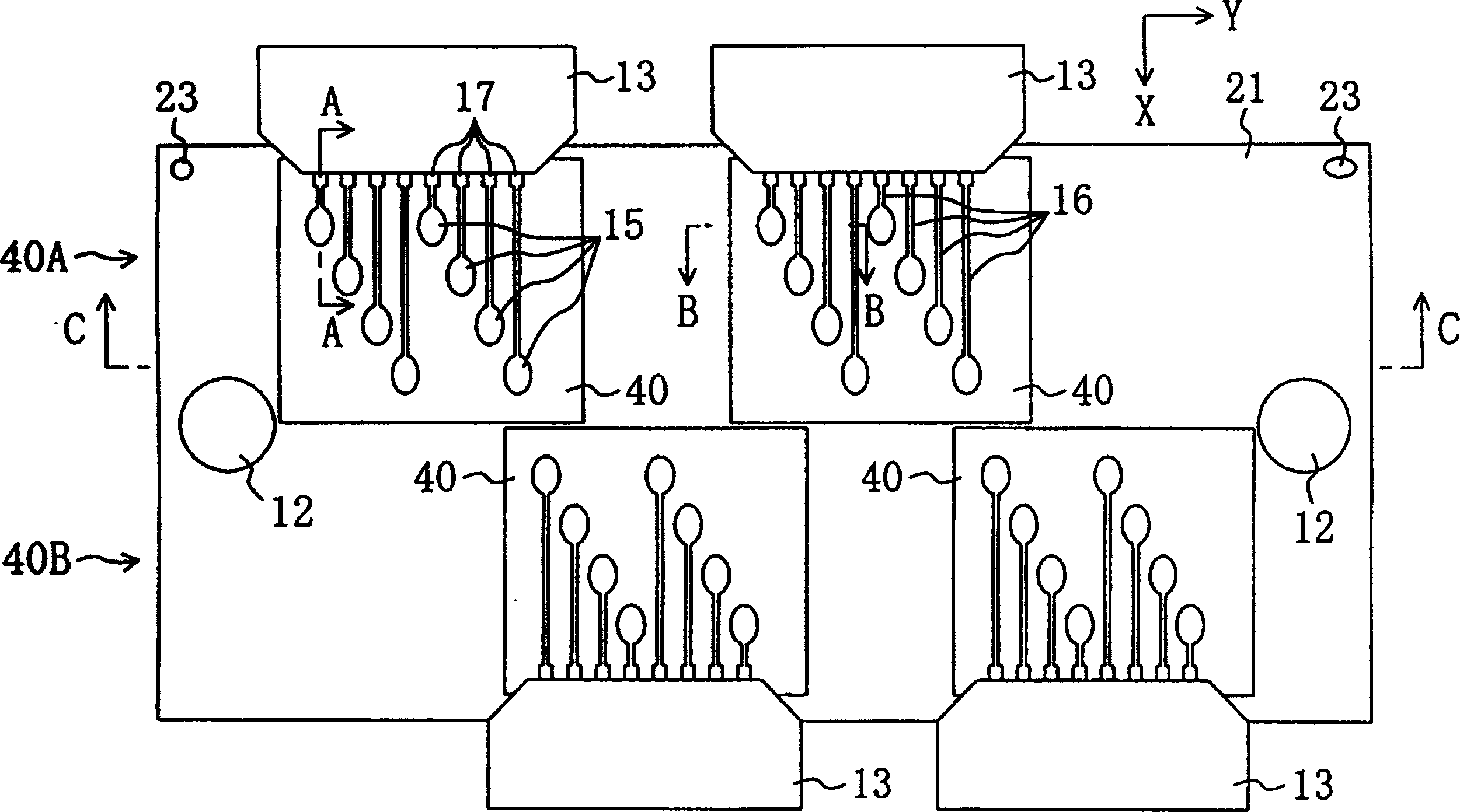 Ink nozzle and making method and ink jet type recorder