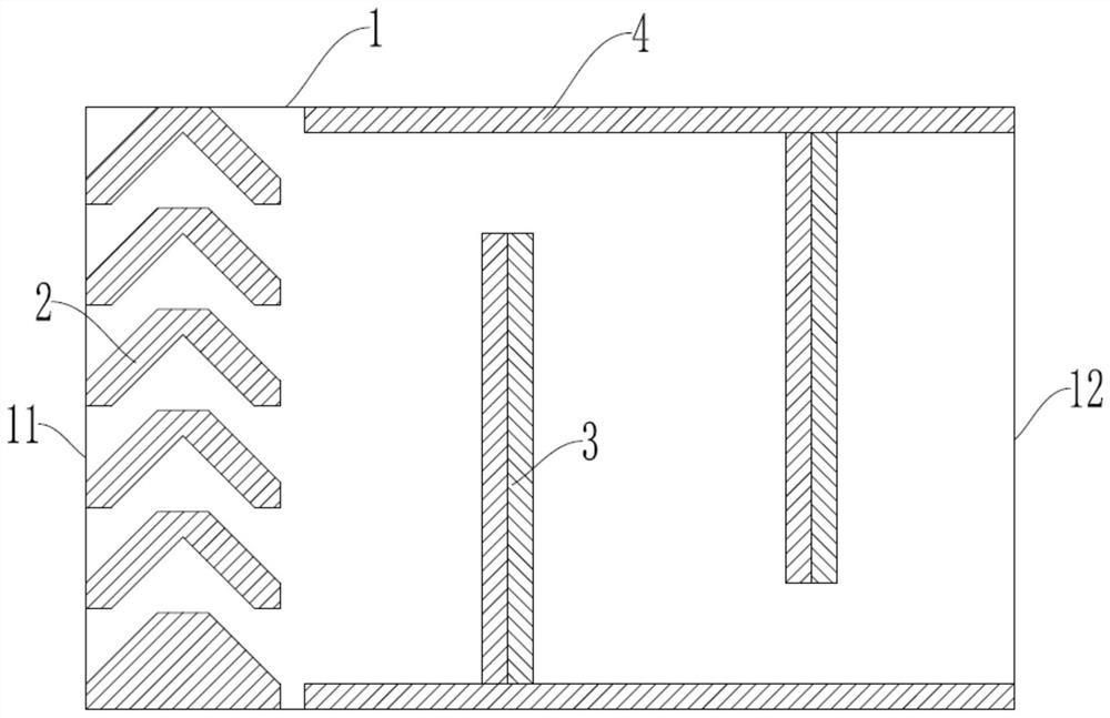 Air intake silencing device and air blower