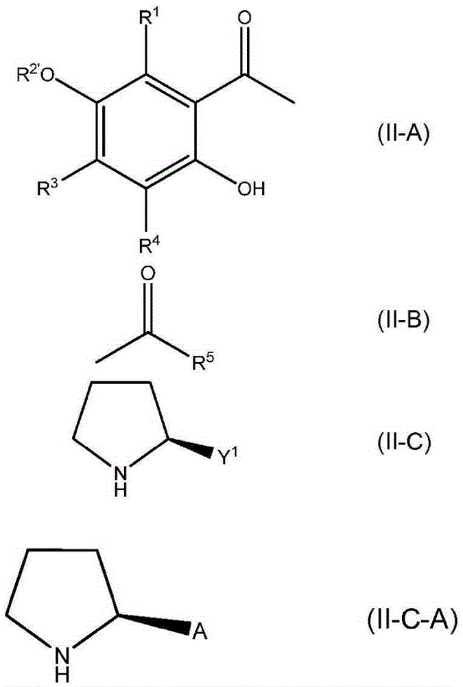 Formation of chiral 4-chromanones using chiral pyrrolidines in the presence of acids