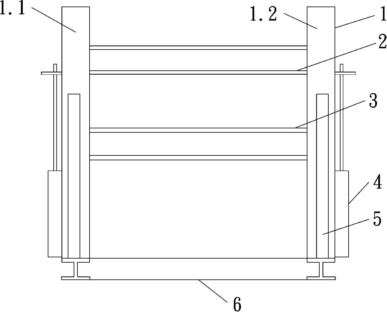 Overspeed brake device of rubber belt conveyor