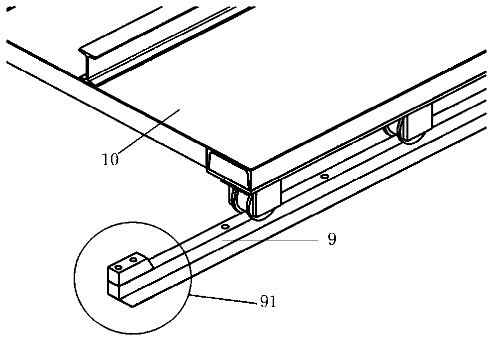 A device for verifying the airtightness of a power battery