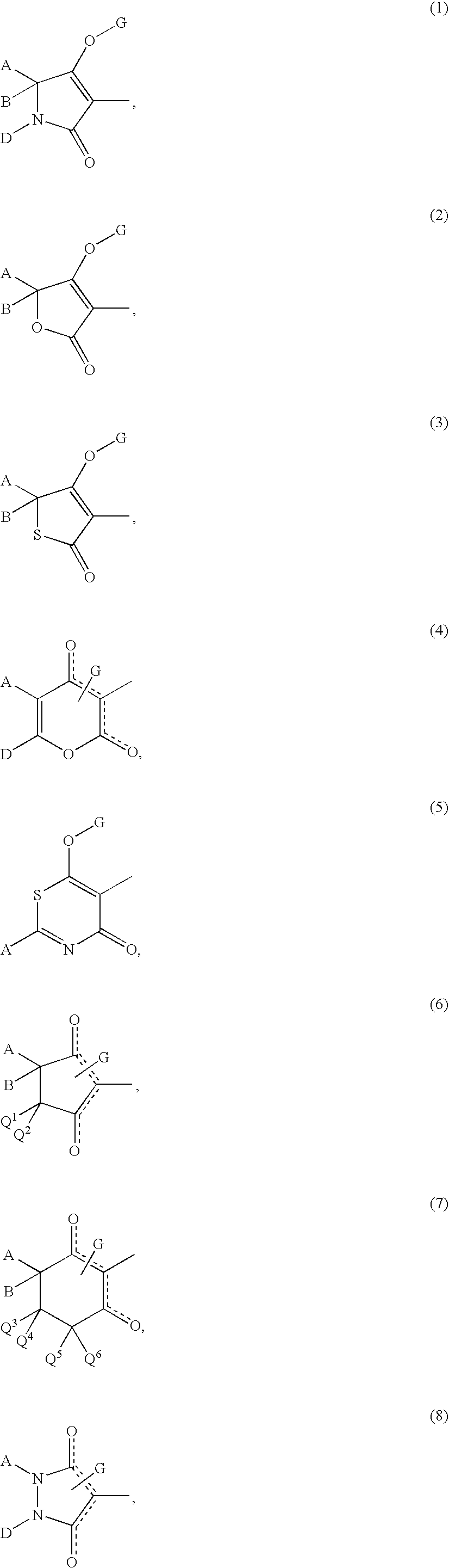 Cycloalkylphenyl substituted cyclic ketoenols