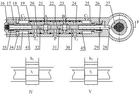 A mechanical-hydraulic servo control device for pure rolling steering of multi-axle vehicles