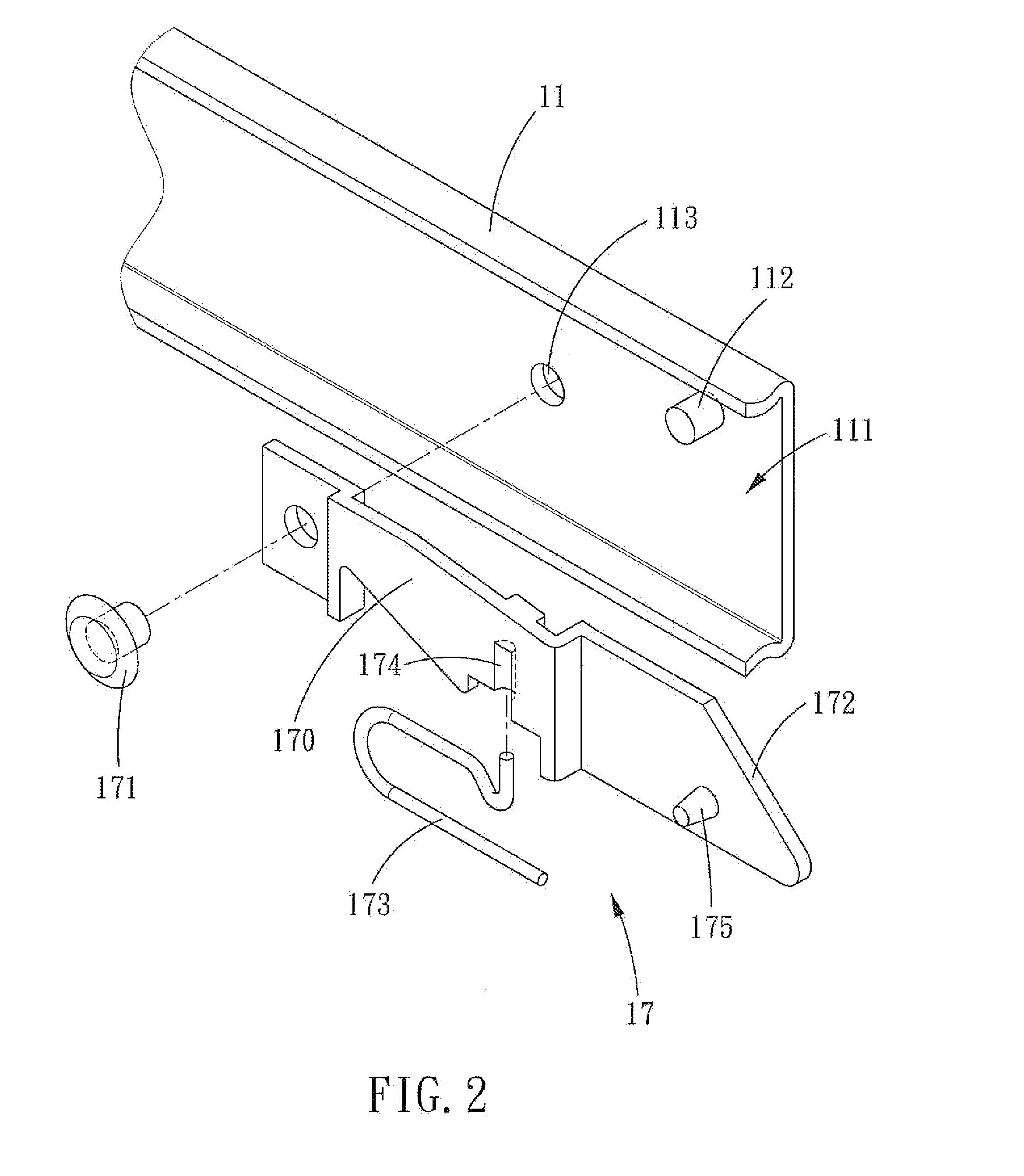 Interlocking Device for a Drawer Slide