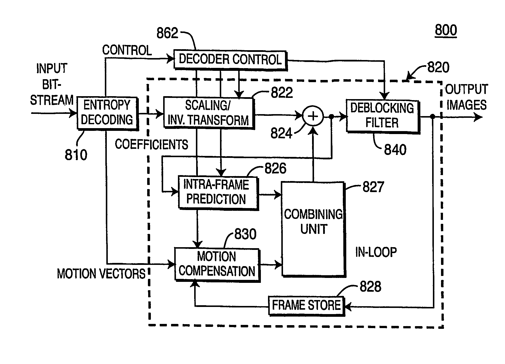 Method and apparatus for decoding hybrid intra-inter coded blocks