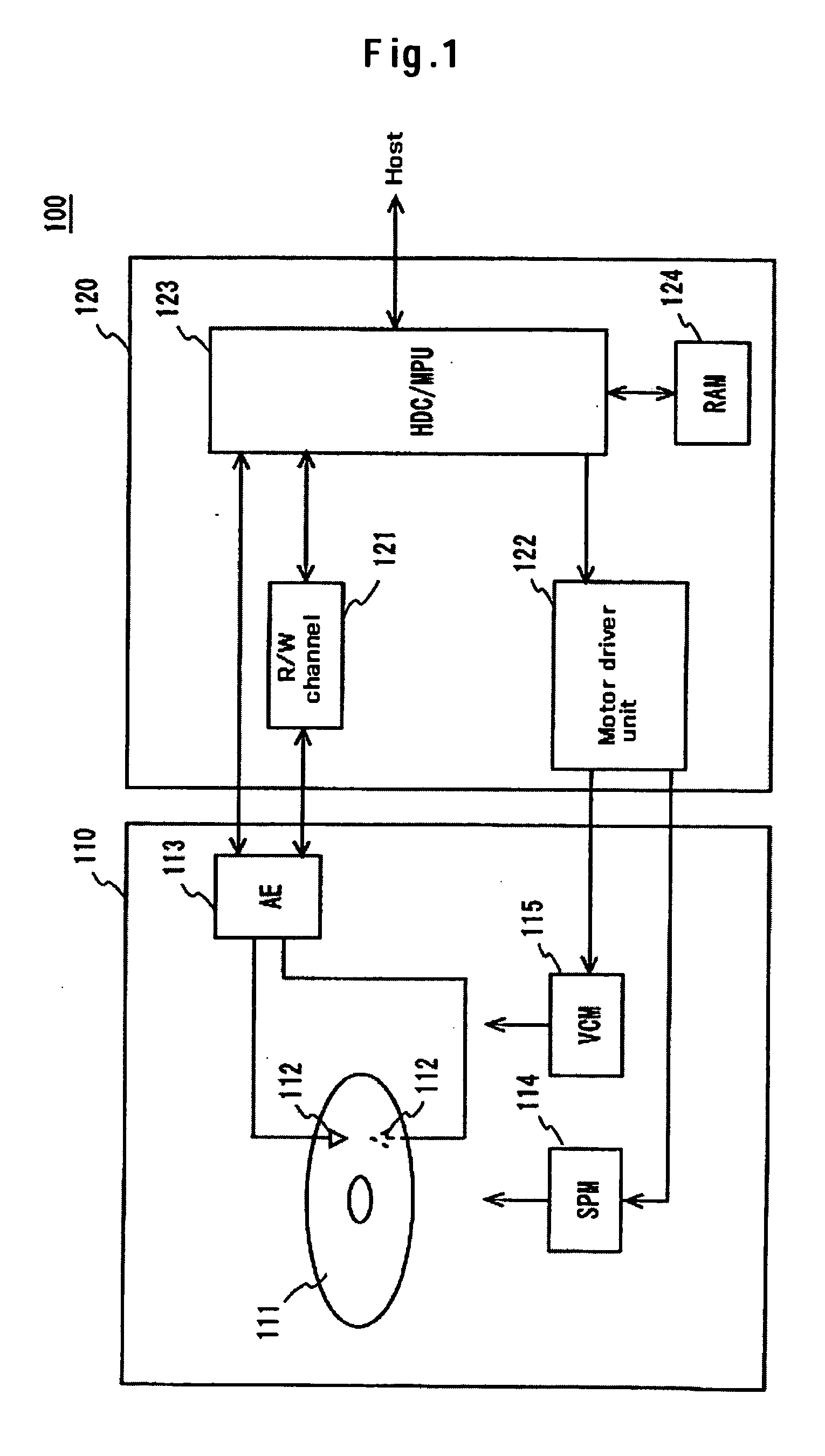 Disk device, and positioning control method and signal-processing circuit for head