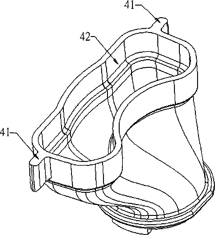 Inner compartment temperature detecting device for automatic air conditioning of automobile
