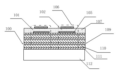 Film bulk acoustic resonator structure based on all metal Bragg reflection layer