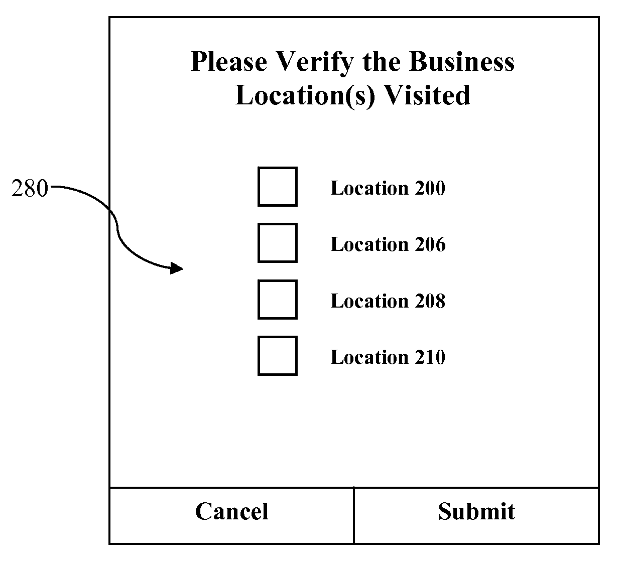 Systems and methods to determine the name of a location visited by a user of a wireless device