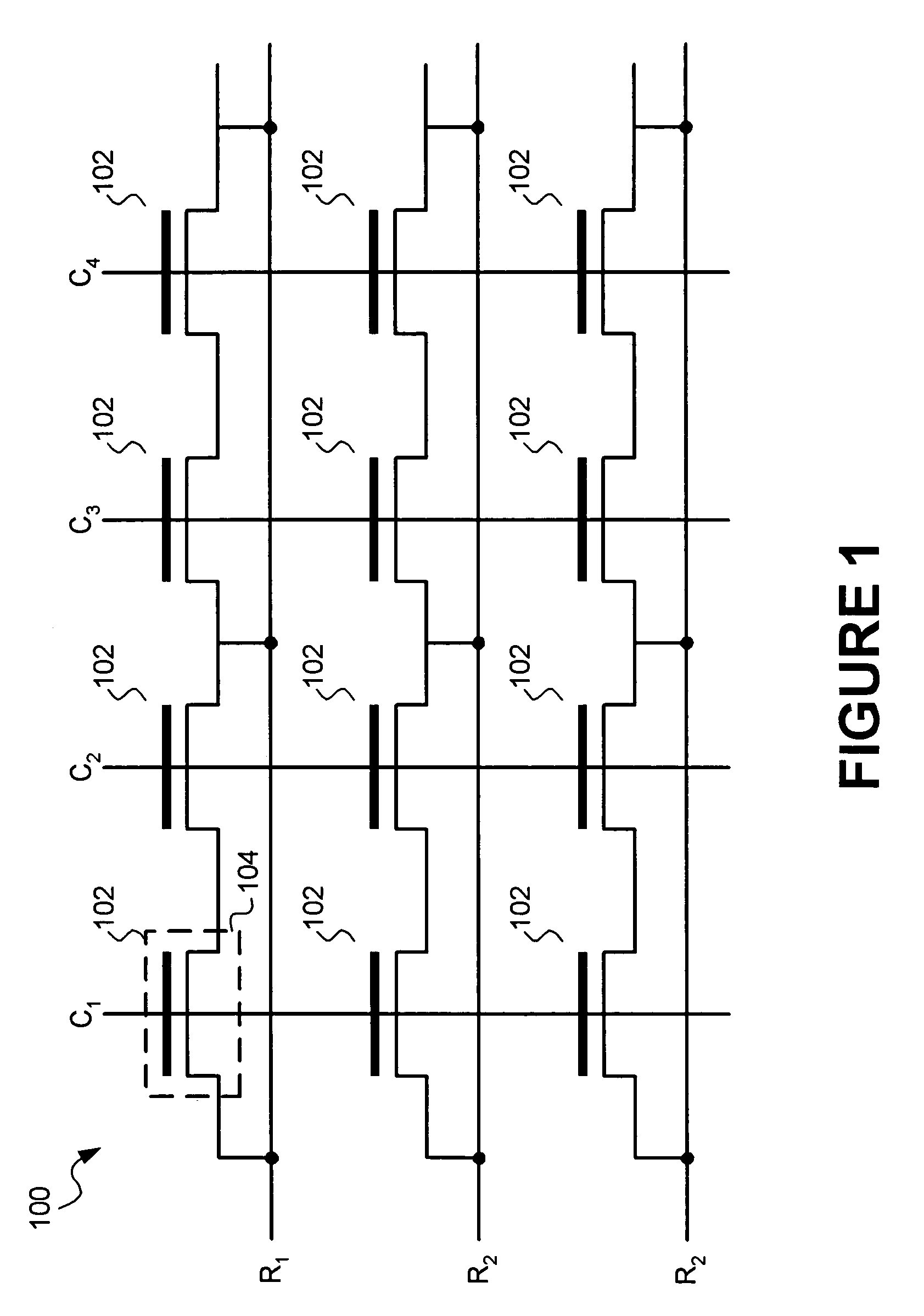 High density semiconductor memory cell and memory array using a single transistor and having counter-doped poly and buried diffusion wordline