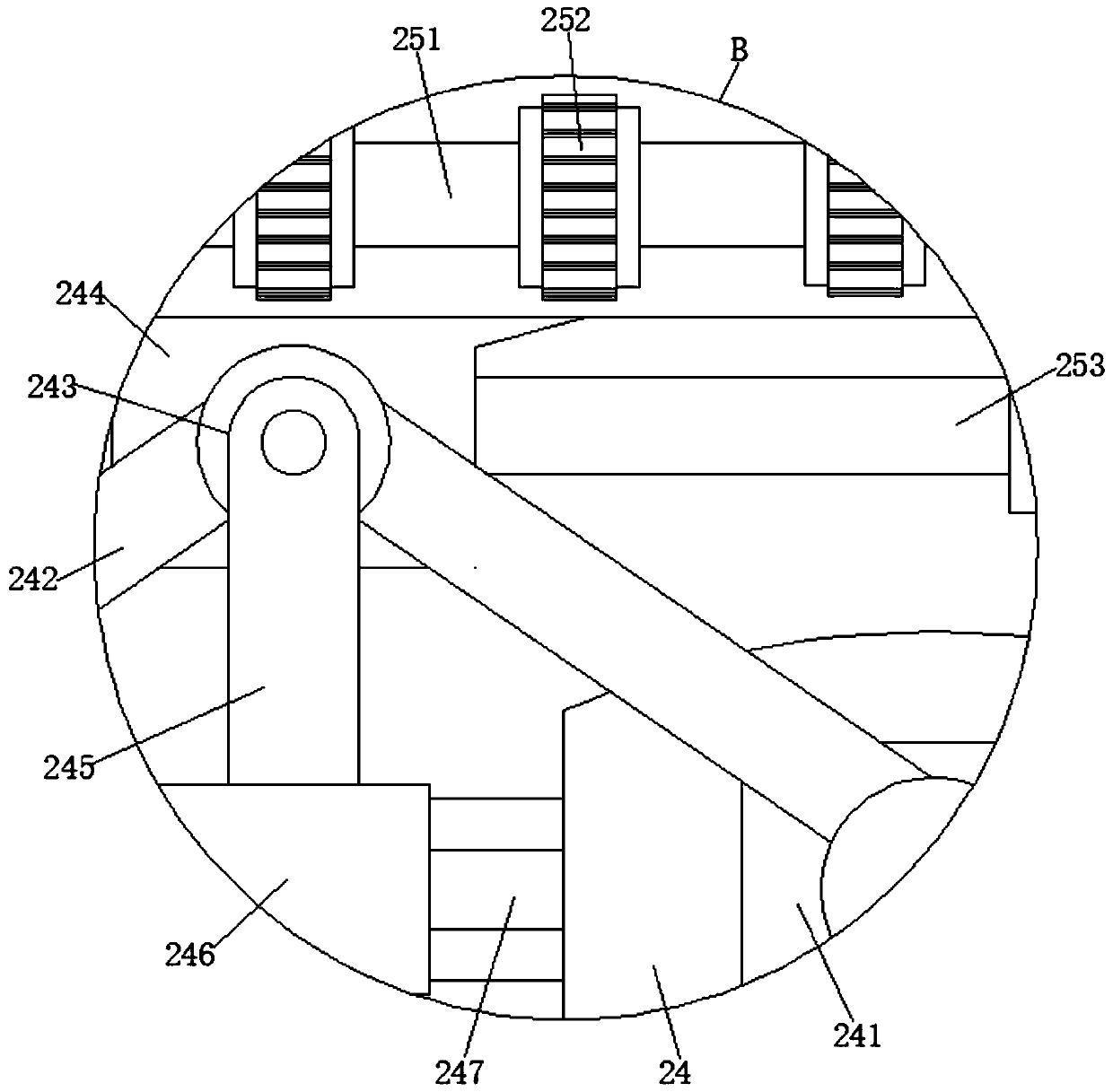 A training device capable of enhancing balance performance for gymnastics training