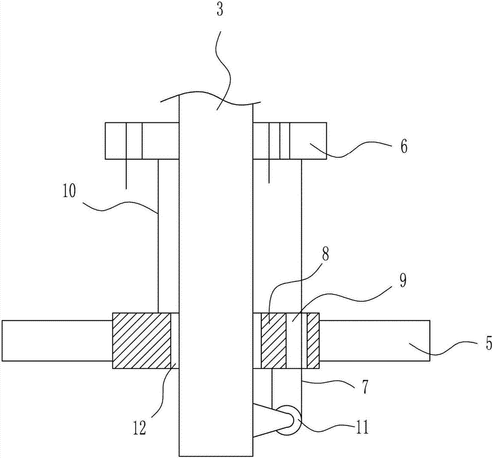 Hardware building cement nail separation apparatus