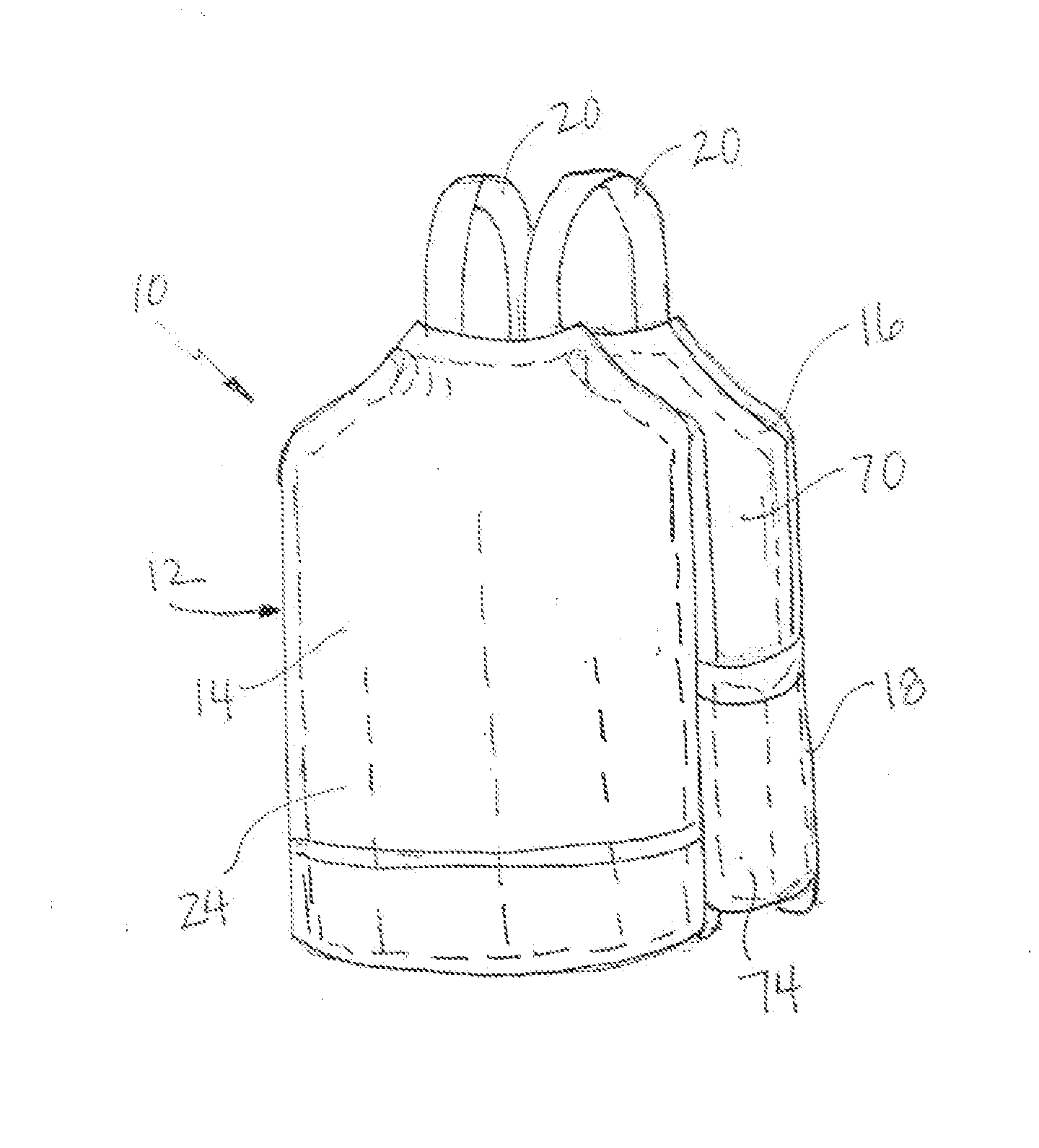 Anti-spalling body armor protection system