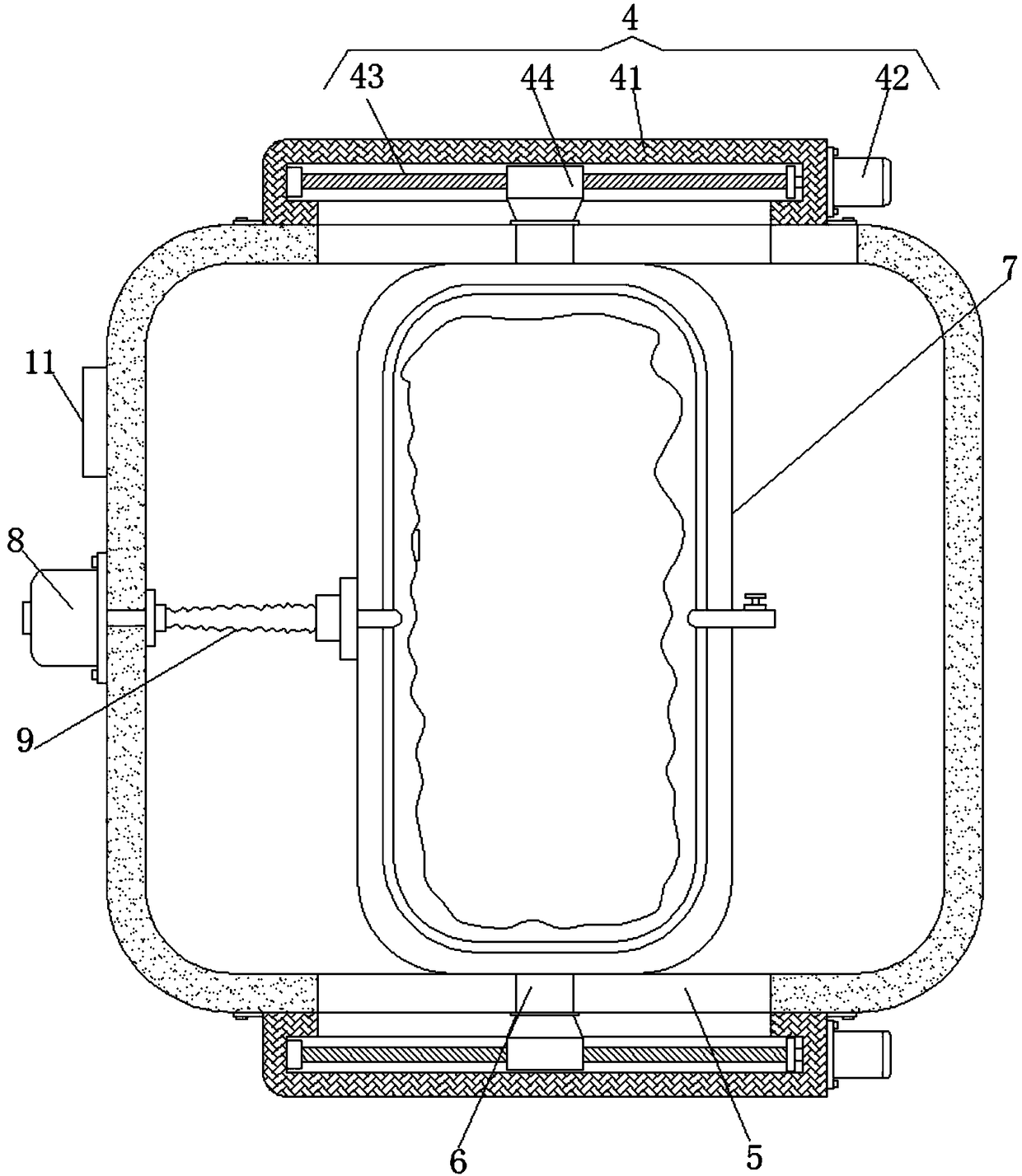 A sole dust removing device for soft positioning household use