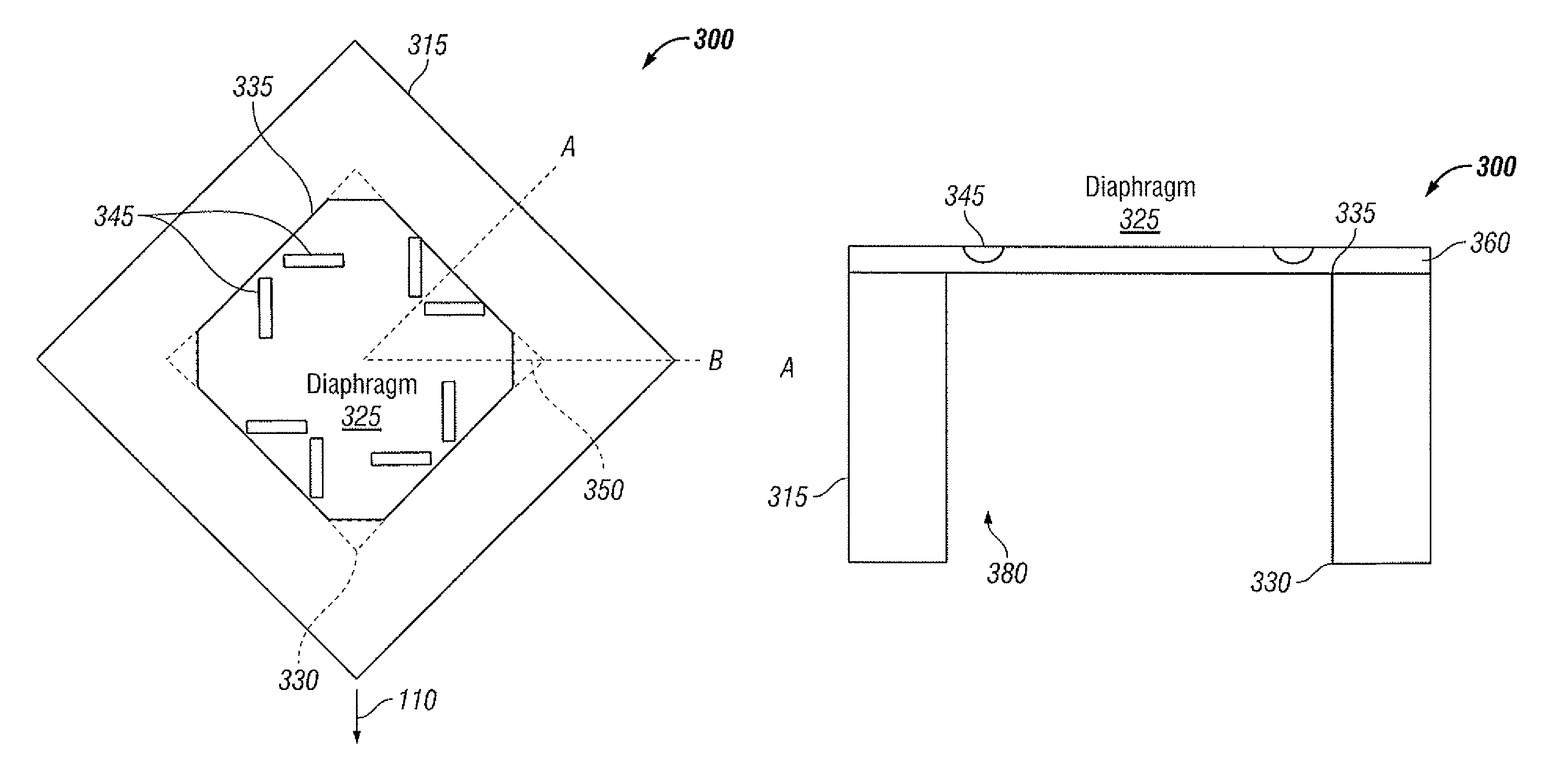 Method and system for etching a diaphragm pressure sensor