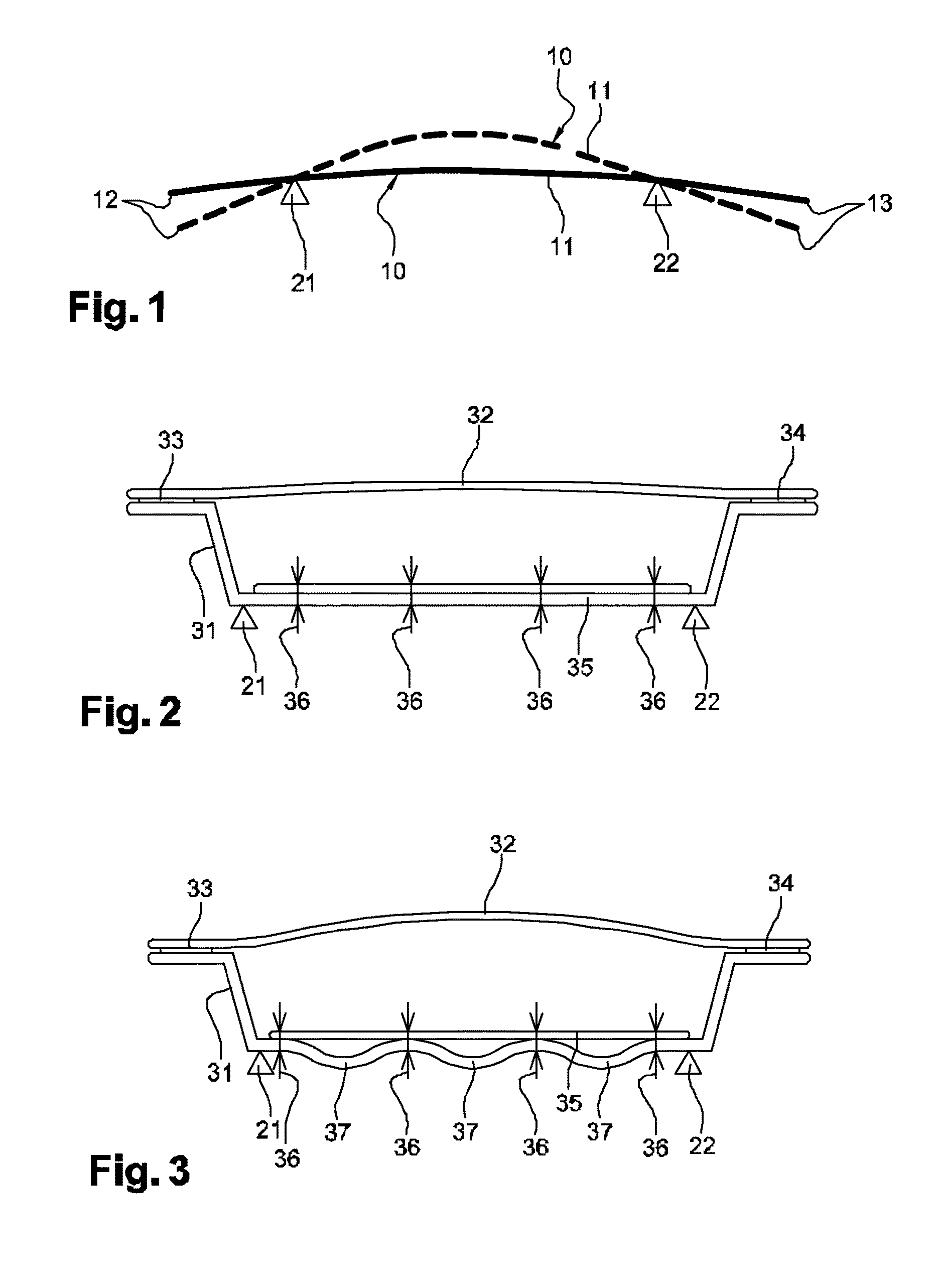 Motor vehicle component that withstands thermal deformation